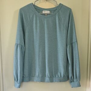 Knox Rose Women's Teal Sweatshirt